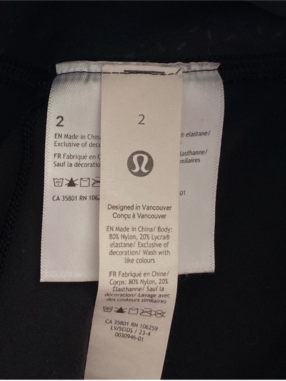 Lululemon Pocket Align High-Rise Legging Radiate Geo Emboss Black - Picture 4 of 5